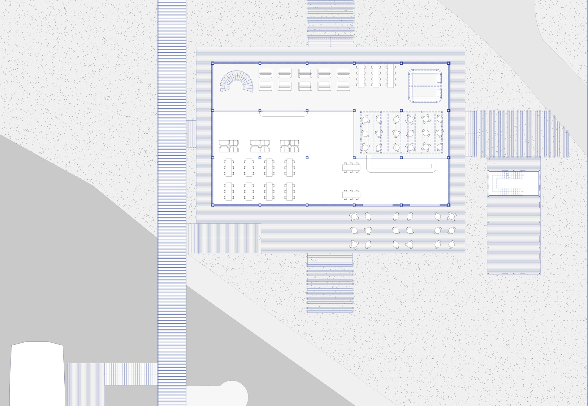 Plan etage projet terminal passager