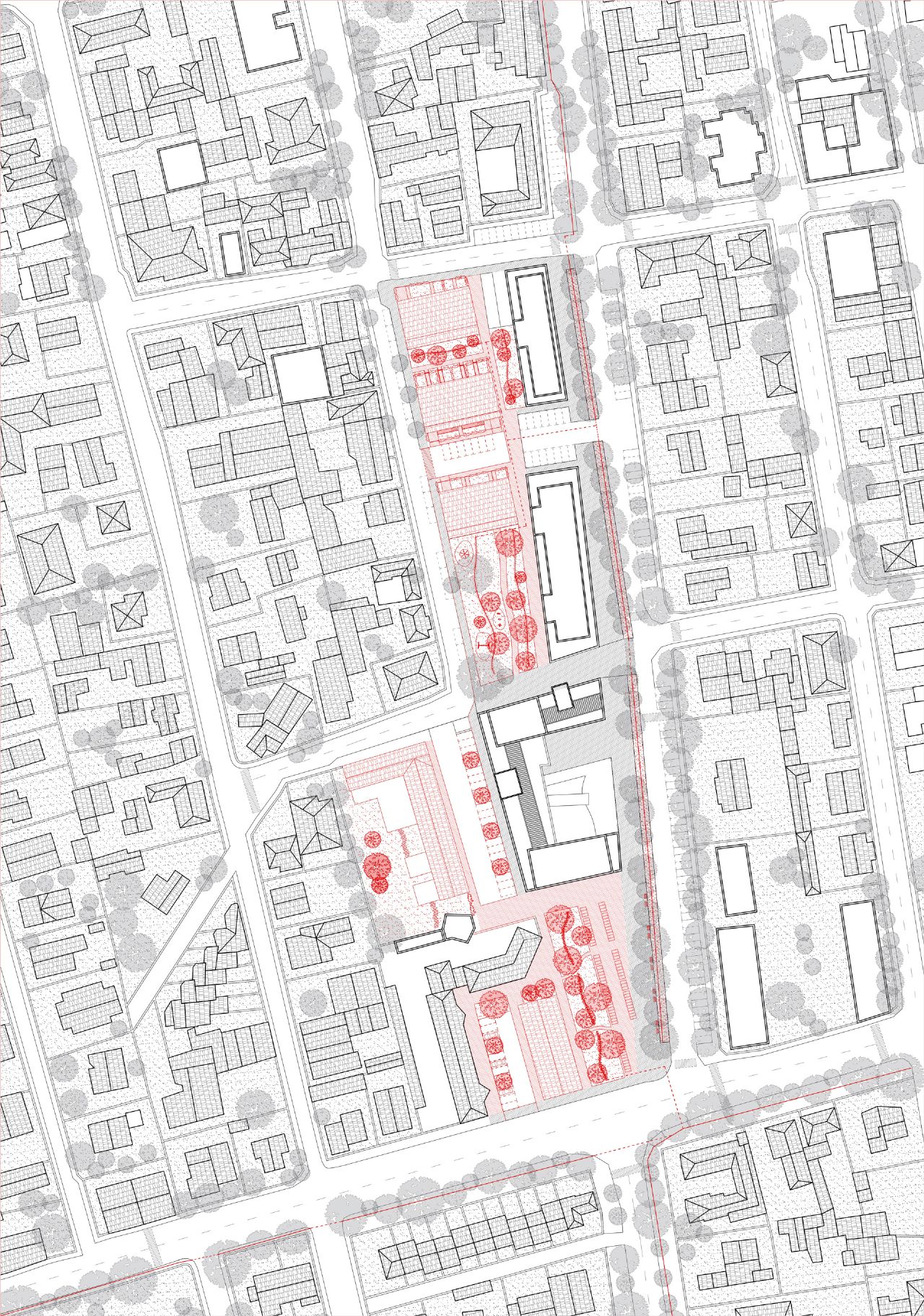Plan de masse Marina di Ravenna