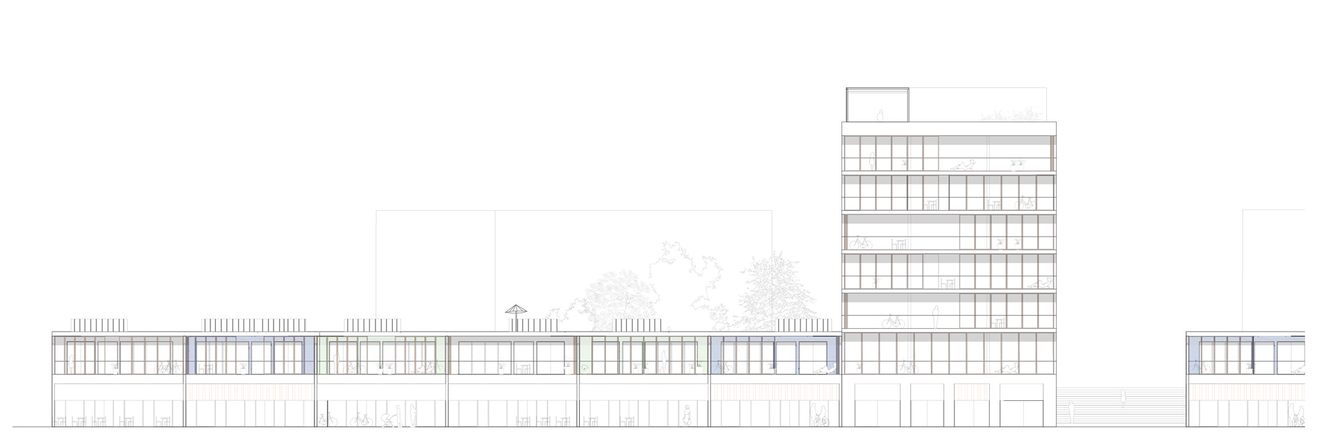 elevation projet logement