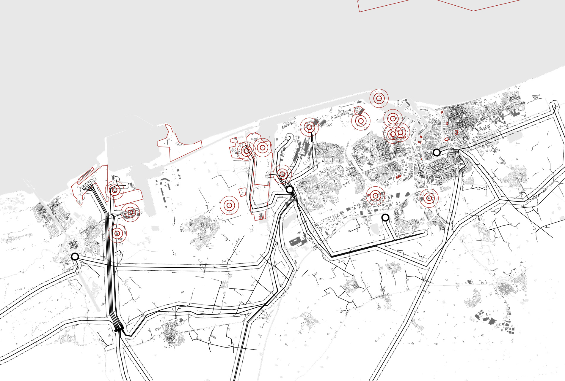 carte infrastructure énergétique dunkerque