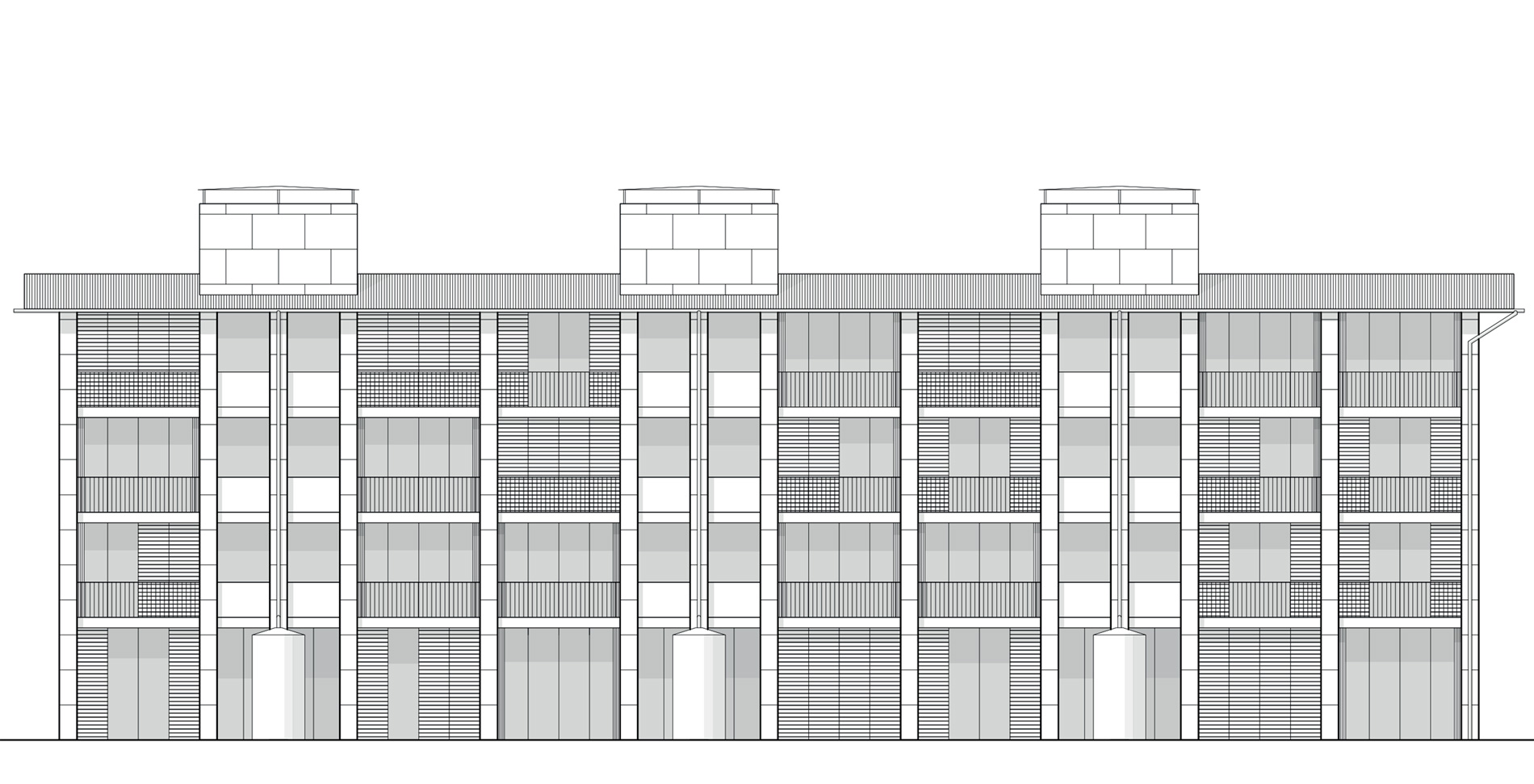 Elevation du projet logement entre Coudekerque Branche et Téteghem